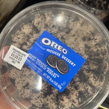 Walmart Supercenter - a container of oreo mousse dessert - Grocery Near Me - Estero, Florida