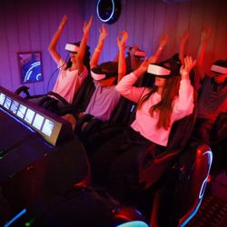 Once Upon A Cowboy - Adventure through the prehistoric times on our 4D, V.R. ride at Once Upon A Cowboy in Tomball, TX!