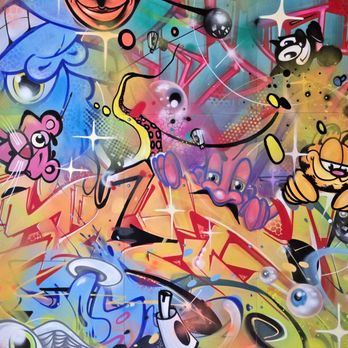 Odie B's - Rino - Cool Art Work - Burgers Near Me - Denver, Colorado Odie B's - Rino - Cool Art Work - Burgers Near Me - Denver, Colorado