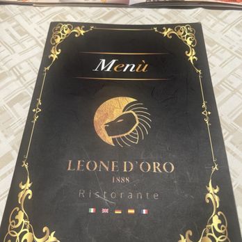 Leon D'oro - Menu - Hotels & Travel Near Me - Venezia, VE Leon D'oro - Menu - Hotels & Travel Near Me - Venezia, VE