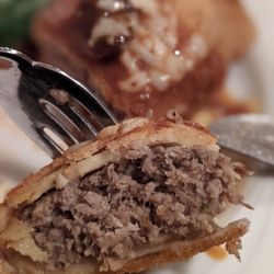 Kuchnia Staropolska u Babci Maliny - The croquet is filled with moist and tasty beef.