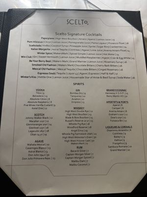 Menu photo 4 Scelto Sandy, UT