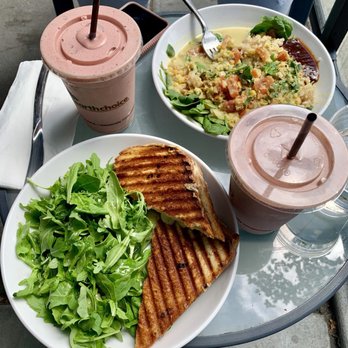 Retreat - Strawberry smoothies & grilled cheese were TO DIE FOR. - Cafes Near Me - Seattle, Washington