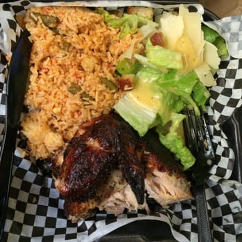 Grille Twelve 24 - 1/4 chicken meal: white meat with house rice and Caesar salad! - Sandwiches Near Me - Baltimore, Maryland