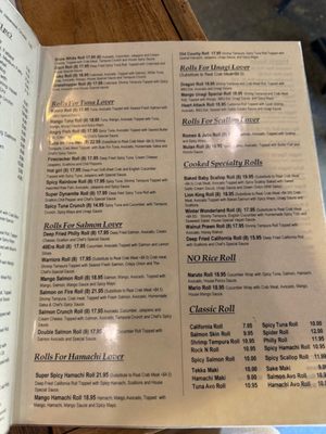 Menu photo 4 Kiroro Sushi Belmont, CA