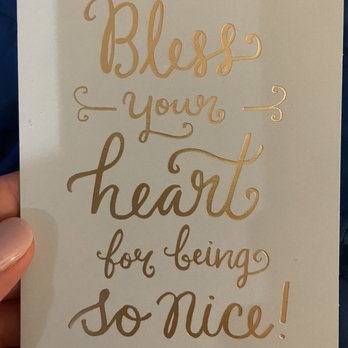 Phoenix Park Hotel - Card from our sweet housekeeper! - Hotels Near Me - Washington, DC, District of Columbia