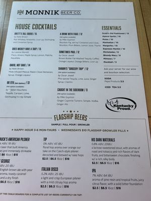 Menu photo 3 Monnik Beer Louisville, KY Menu photo 3 Monnik Beer Louisville, KY
