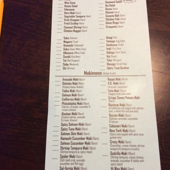 Royal Sushi - AYCE dinner menu 1/25/16 - Japanese Near Me - Chicago, Illinois Royal Sushi - AYCE dinner menu 1/25/16 - Japanese Near Me - Chicago, Illinois