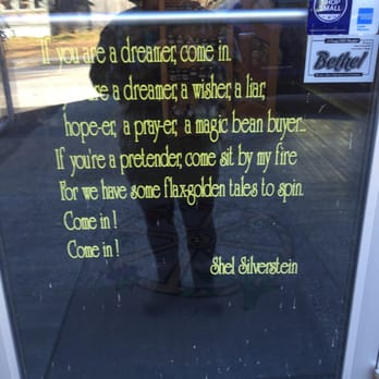 The Local Hub - Shel Silverstein on the door - Breakfast & Brunch Near Me - Greenwood, Maine