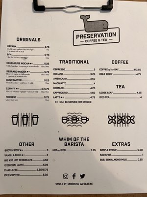 Menu photo 4 Preservation Coffee & Tea Modesto, CA