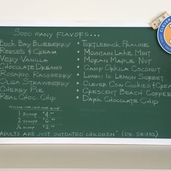Clever Cow Creamery - Delicious ice cream at great prices and sensible portions. - Desserts Near Me - Eastsound, Washington