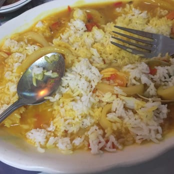 Anticucheria Peruana - Picante de mariscos con arroz blanco - Latin American Near Me - Norwalk, California Anticucheria Peruana - Picante de mariscos con arroz blanco - Latin American Near Me - Norwalk, California