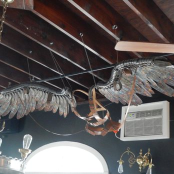 Maxwell Mansion - A cool decoration on the ceiling of the back bar. - Hotels Near Me - Lake Geneva, Wisconsin