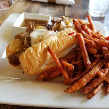The Bread House & Granary - French dip and sweet potato fries - Bakeries Near Me - Albany, Georgia The Bread House & Granary - French dip and sweet potato fries - Bakeries Near Me - Albany, Georgia