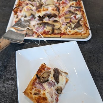 Ledo Pizza - My small pizza - mushroom and onion. - Pizza Near Me - Bethany, Delaware
