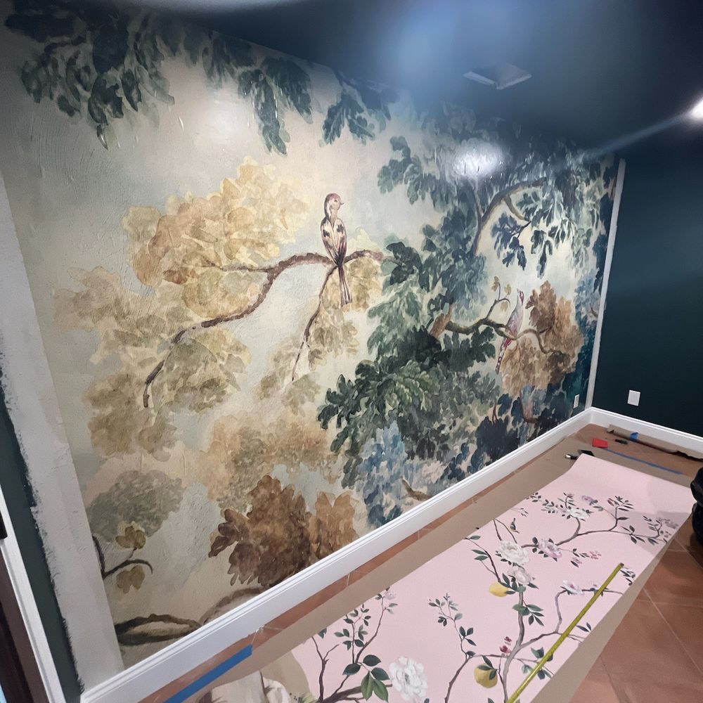 Stellar Styles Wallpapering - The complex expressions in the bathroom are executed cleanly and precisely - Wallpapering Near Me Stellar Styles Wallpapering - The complex expressions in the bathroom are executed cleanly and precisely - Wallpapering Near Me