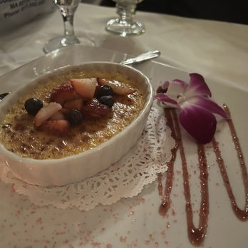 Basile - Fine Italian Kitchen - Vanilla Creme Brulee - Italian Near Me - Boston, Massachusetts