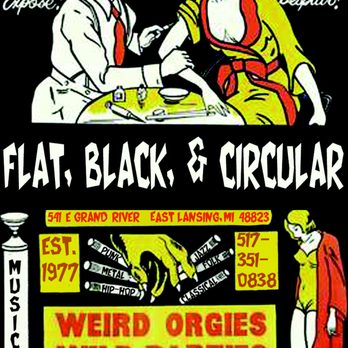 Flat Black & Circular - Vinyl Records Near Me - East Lansing, Michigan