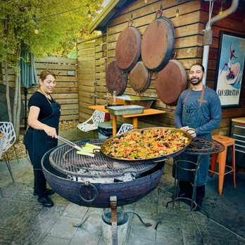 Bravas Bar de Tapas - Paella, yes... as good as it looks!! - Spanish Near Me - Healdsburg, California Bravas Bar de Tapas - Paella, yes... as good as it looks!! - Spanish Near Me - Healdsburg, California