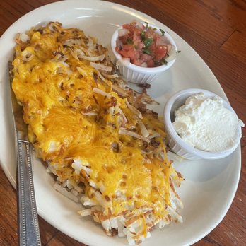 14 Carrot Cafe - Hashbrowns with the works - Breakfast & Brunch Near Me - Seattle, Washington