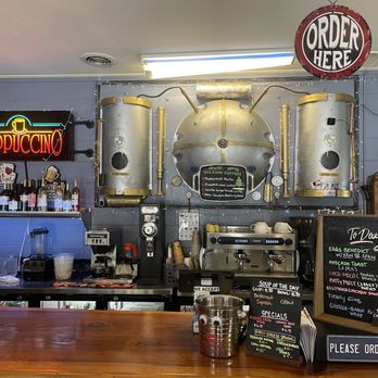 Gibson's Roadhouse Cafe - Coffee/bar area! - Coffee & Tea Near Me - Pioneer, California