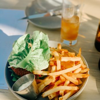Small Barn - Vegetarian Barn Burger | Herbed Mayo | House-cut Fries 15- I ordered it with no bun. Seriously the best veggie burger! - New American Near Me - Temecula, California Small Barn - Vegetarian Barn Burger | Herbed Mayo | House-cut Fries 15- I ordered it with no bun. Seriously the best veggie burger! - New American Near Me - Temecula, California