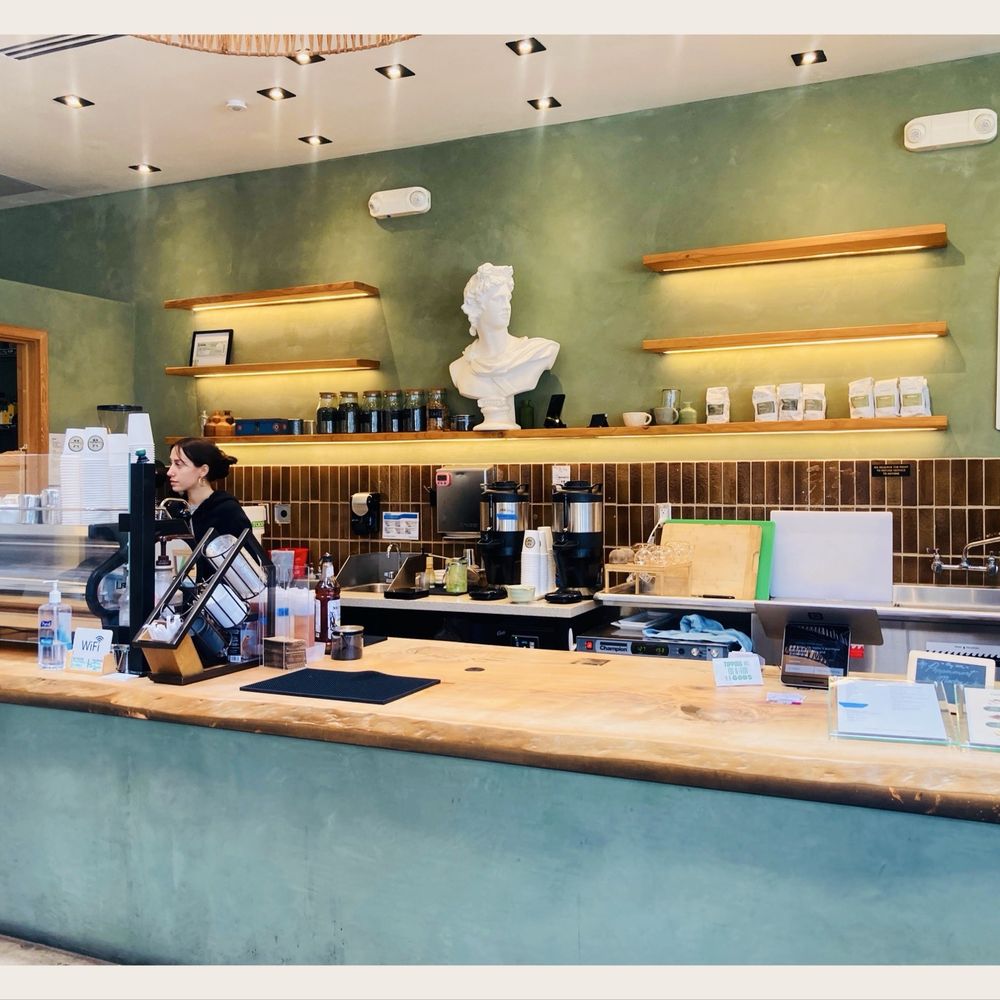 Pantheon Coffee - Order counter. - Coffee & Tea Near Me - West Hollywood, California Pantheon Coffee - Order counter. - Coffee & Tea Near Me - West Hollywood, California