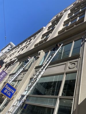 Commercial Window Cleaning - Window cleaning for larger commercial buildings