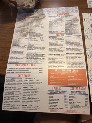 Menu photo 8 Class Azul Cape Coral, FL