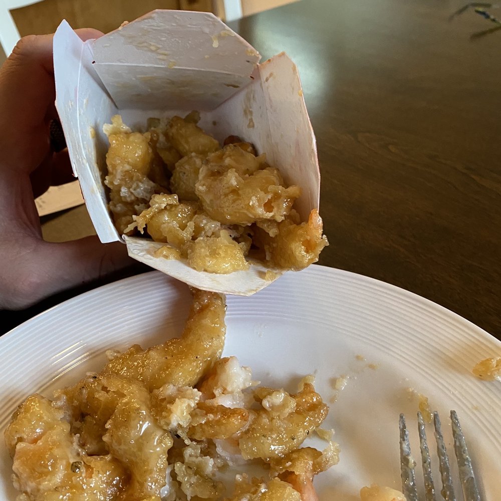 Food looks like it sat for hours. Ugh
