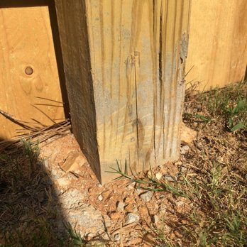 Dogwood Landscaping, Pools and Patios - DAMAGE TO FENCE - Landscaping Near Me - Dallas, Georgia