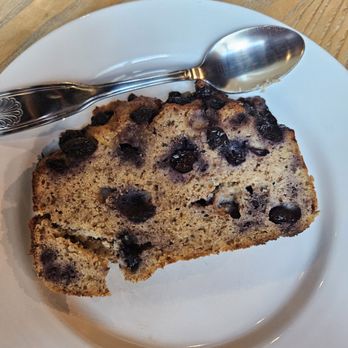 Zinqué - GF Blueberry banana bread - French Near Me - Scottsdale, Arizona Zinqué - GF Blueberry banana bread - French Near Me - Scottsdale, Arizona