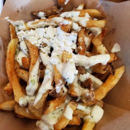 Garlic fries Garlic fries