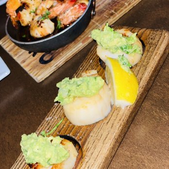 Toro Kitchen + Bar - Gambas and scallops - Tapas Bars Near Me - San Antonio, Texas Toro Kitchen + Bar - Gambas and scallops - Tapas Bars Near Me - San Antonio, Texas