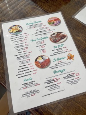 Menu photo 2 7 Mile Grill Marathon, FL