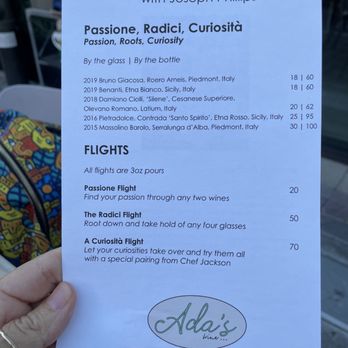 Ada's - Wine Bars Near Me - Las Vegas, Nevada