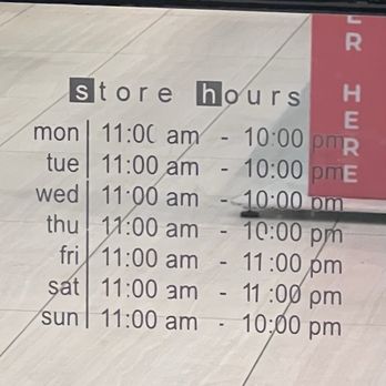 T4 - Store Hours still show old closing time - Tea Rooms Near Me - San Ramon, California