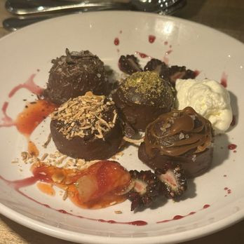 Seasons of Durango - Chocolate ganache sampler - American Near Me - Durango, Colorado Seasons of Durango - Chocolate ganache sampler - American Near Me - Durango, Colorado