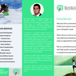 Rahman Orthopedics and Sports Medicine Center