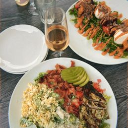 Grilled Chicken Cobb & Beet the Burrata Salads