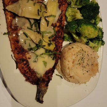 Bonefish Grill - Crusted Pam seared Rainbow Trout. 10/10 - Seafood Near Me - Spokane, Washington