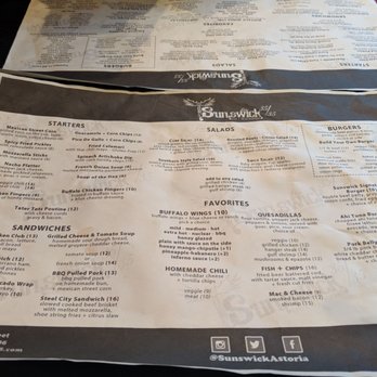Sunswick 3535 Bar - Menu - Bars Near Me - Astoria, New York