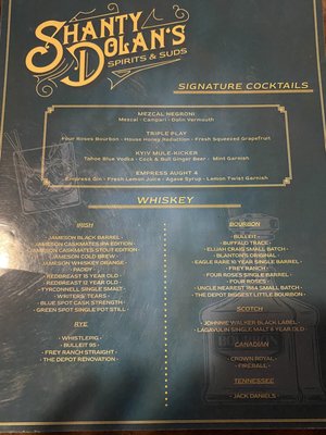 Menu photo 2 Shanty Dolan's Reno, NV Menu photo 2 Shanty Dolan's Reno, NV