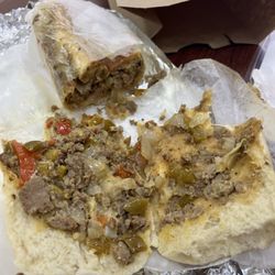 Better Than Philly Cheesesteak - This is supposed to be a cheesesteak with American cheese, onions, and pepper