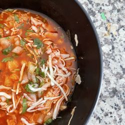 Pozole was incredibly delicious