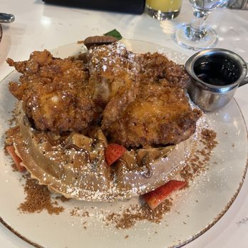 Milk & Honey - Chicken & Biscoff Waffles - Southern Near Me - Springfield, Virginia