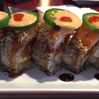 Ninja Sushi - Feasting on the "Spicy Rhonda". Come to Butthead! - Japanese Near Me - Yuma, Arizona