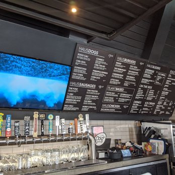 Dog Haus - Menu board - Burgers Near Me - Northridge, California Dog Haus - Menu board - Burgers Near Me - Northridge, California