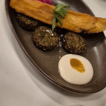 Motek - Coral Gables - Babousha, spelled wrong. Basically fried eggplant. - Middle Eastern Near Me - Miami, Florida Motek - Coral Gables - Babousha, spelled wrong. Basically fried eggplant. - Middle Eastern Near Me - Miami, Florida