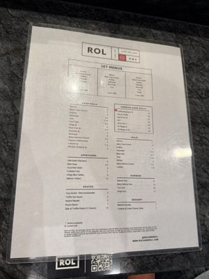 Menu photo 3 ROL Hand Roll Bar Huntington Beach, CA Menu photo 3 ROL Hand Roll Bar Huntington Beach, CA